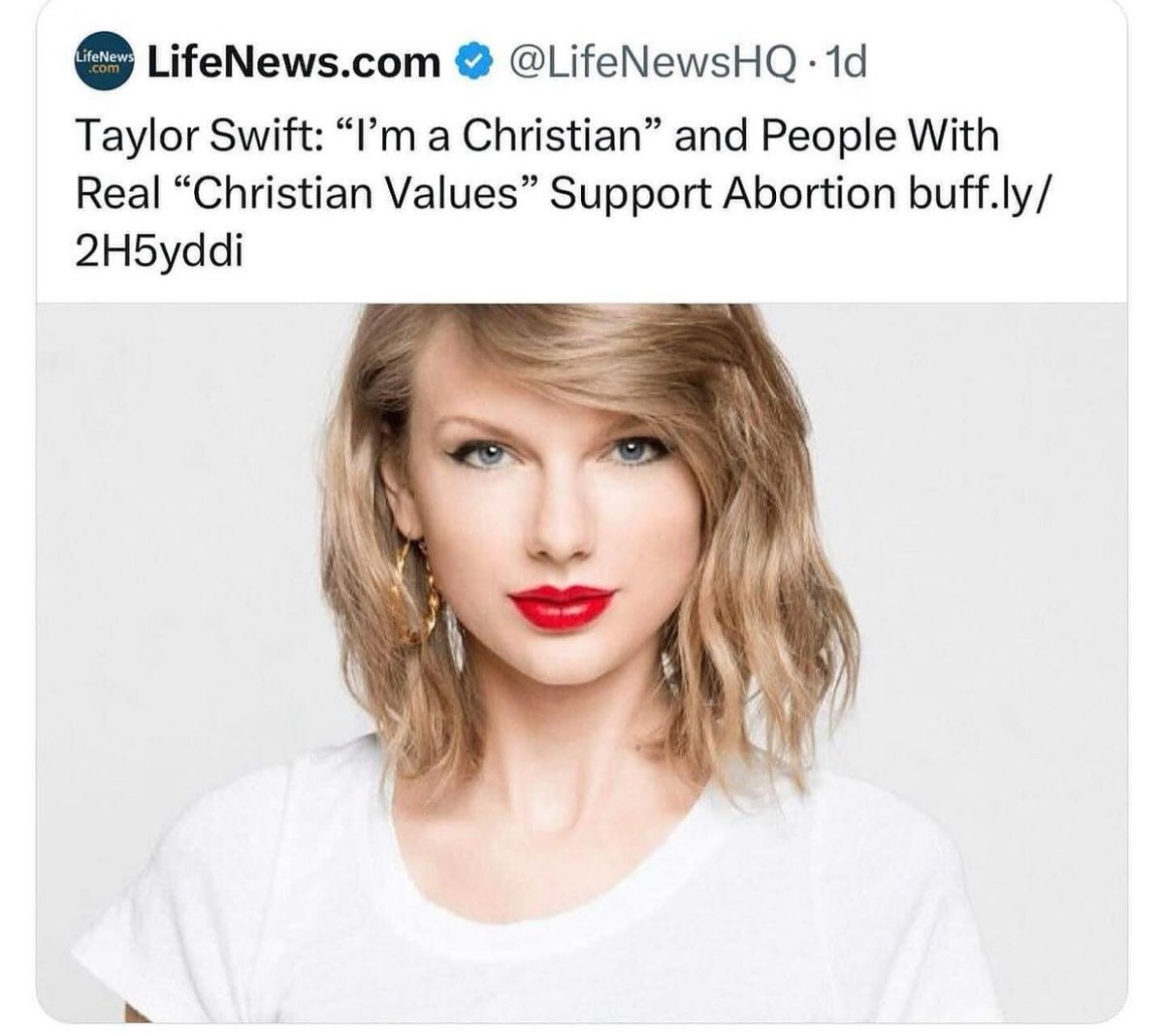 TomiArayomi's tweet photo. Taylor Shift??? Beware, not all Christians are believers! https://t.co/6WBX0tLPAo