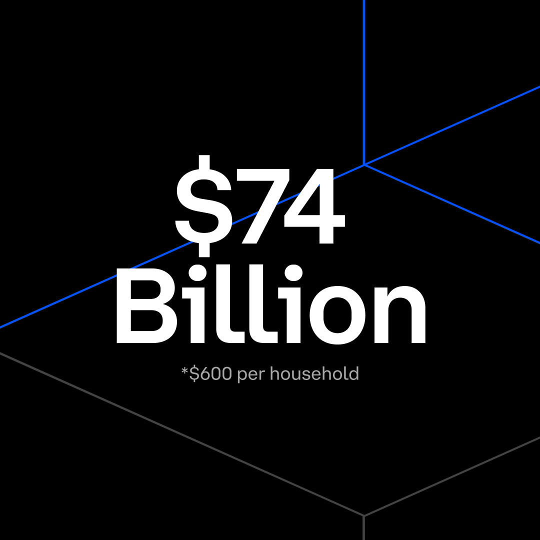 Americans could have saved $74 billion in credit card transaction fees in 2022 alone by using blockchain—that’s $600 per household.

But this isn’t just about saving money. It’s about giving everyone control and ownership of their money.

Learn more: coinbase.com/blog/saving-gr…