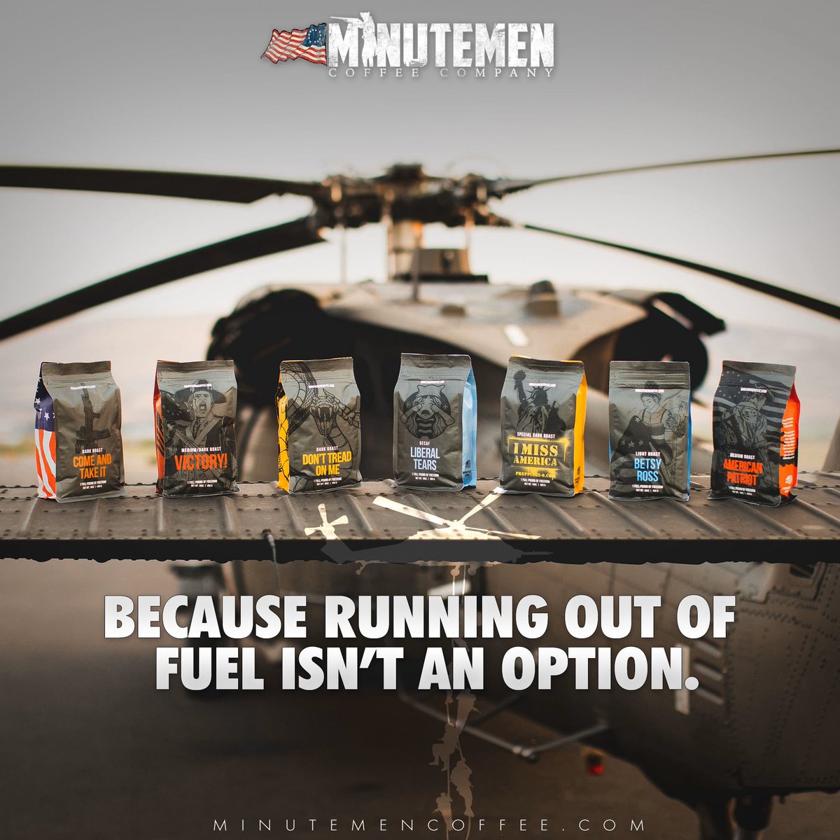 Never run out of coffee when you Subscribe and Save 15% on your monthly order. Since day one, we give a free #Constitution to every order. Come join the #coffeerevolution and help restore the Republic. #minutemencoffee