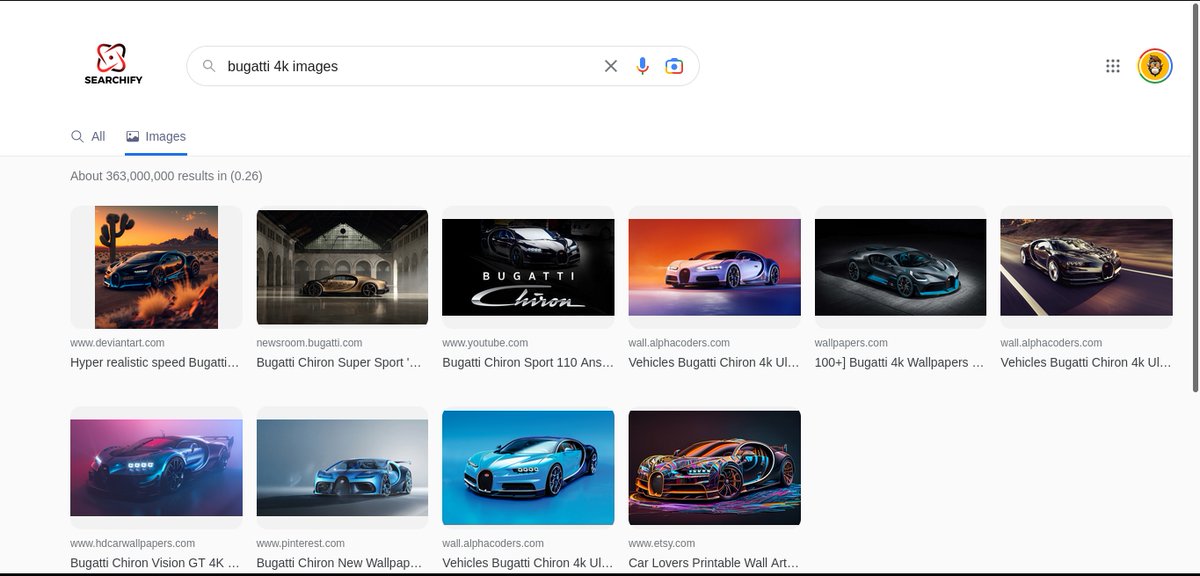 aryanofficia_l's tweet photo. Just launched Searchify - A search engine like Google built with React, Tailwind CSS, and Rapid API.
Github - https://t.co/e3KTLl3nCE
Explore the web effortlessly with Searchify!
#Searchify #React #TailwindCSS #RapidAPI #SearchEngine #google @Google @reactjs @tailwindcss https://t.co/mFqCbVVTnJ