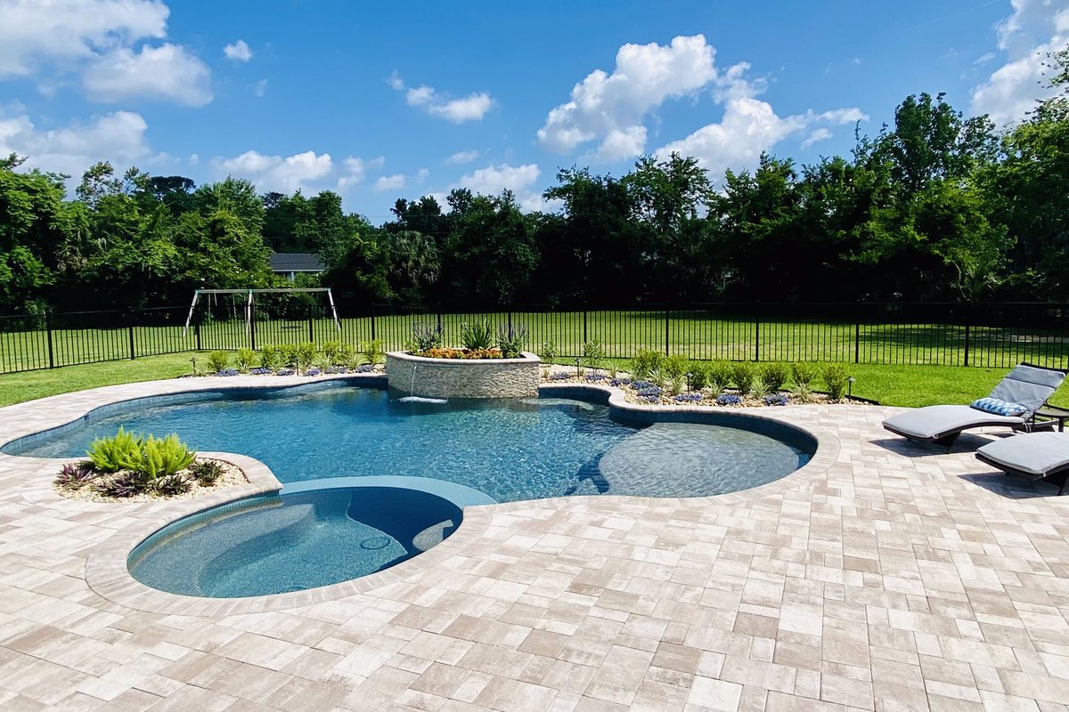 Playing the classics. Contact us today to schedule your waterscape design appointment. #florida #floridapooldesigner #floridaliving #orlandopoolbuilder