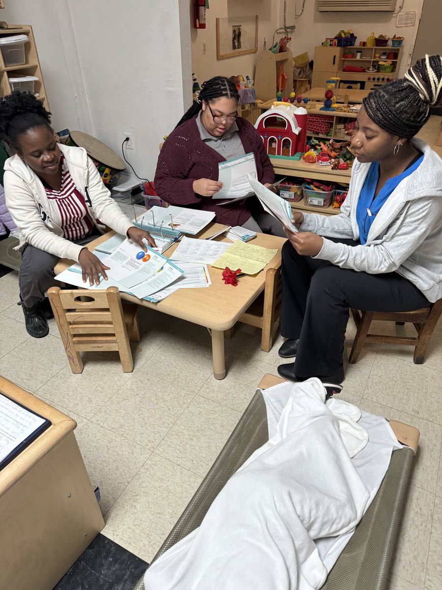 Arleesia and Jukeelah of <a href="/WilliamsonLions/">Lillie B. Williamson High School</a> participated in the MCPSS job shadowing day at Lighthouse Academy. Students worked with children and were able to experience the day to day operations of a daycare.

#collegeandcareerreadiness #AcademiesOfMobile
#CareerTechMonth