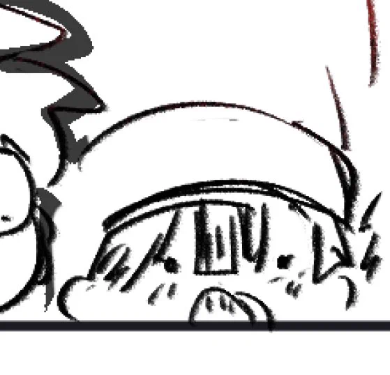 Also this meryl i drew and sadly had to remove since she wasn't in the scene 😭😭😭😭 