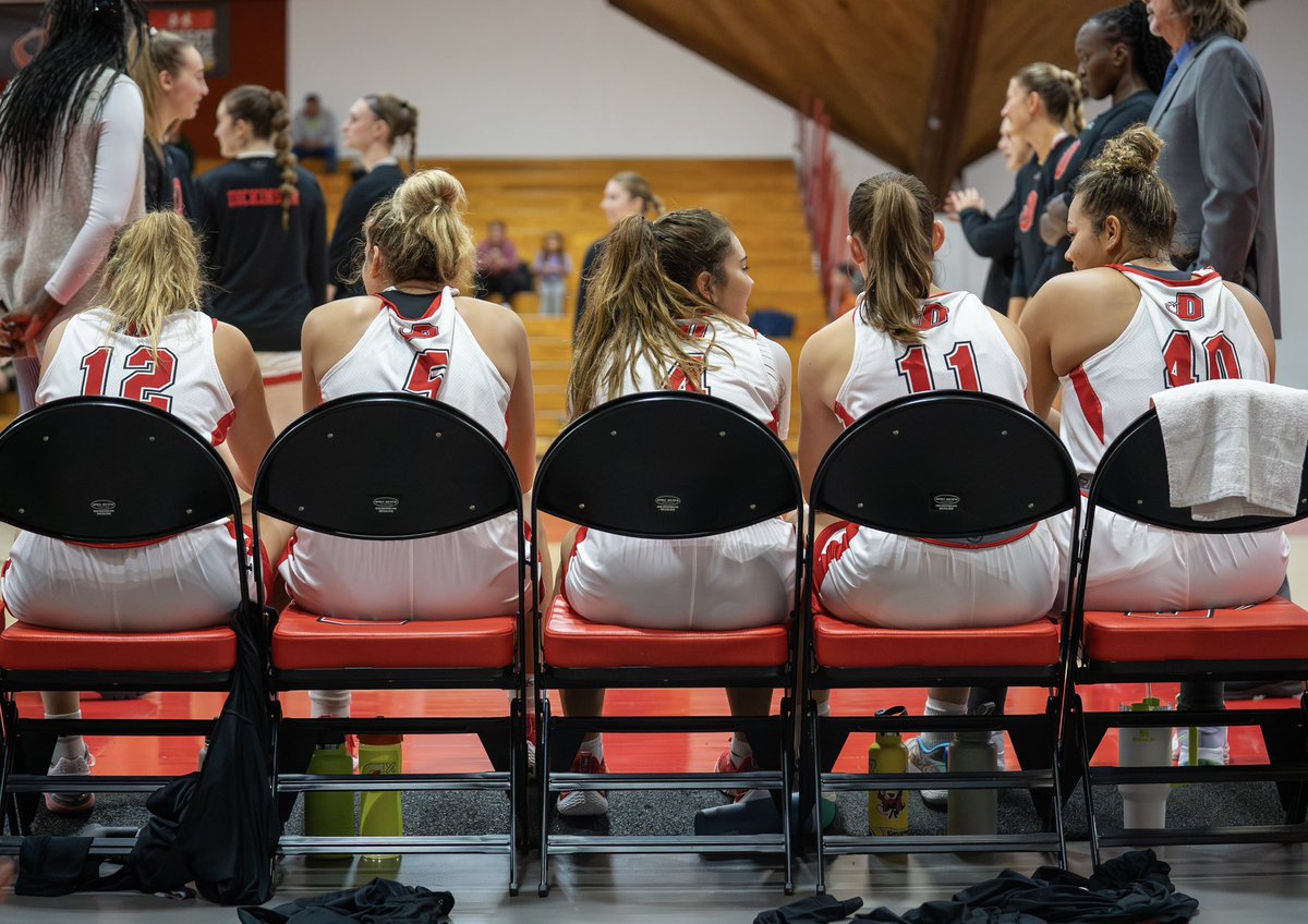 DickinsonColWBB's tweet photo. Today and every day, we celebrate those inspiring the next generation. To the women who built the foundation &amp; those empowering the next generation: Happy National Girls &amp; Women in Sports Day❤️🫡‼️ #dson #rolldevs #dcwb #2024ngwsd https://t.co/E6qb3RssSU