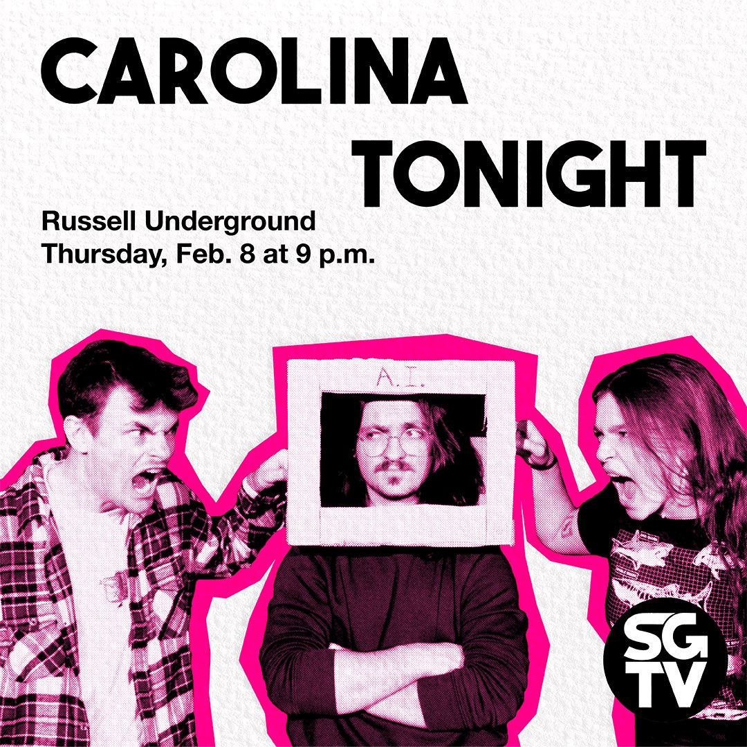 New semester. New posters. Same hilarious cast.  

No plans for tomorrow night? Come watch some live sketch comedy in Russell Underground @ 9pm. It’s sure to be a show you won’t forget ✨