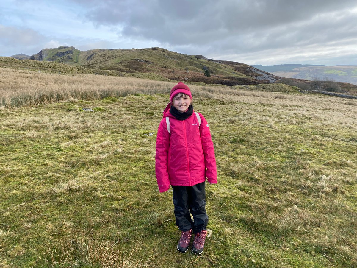 GnollPrimary's tweet photo. Morning hike for Year 6 today! #cribarth #sleepinggiant @COTWdevtrust https://t.co/rhsio0Ugw5