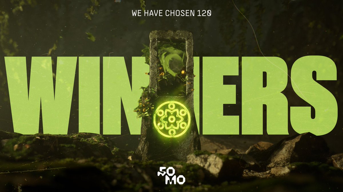 120 lucky winners have been chosen. Check at apply.somo.xyz if you have been selected.

Monoliths will be airdropped to your registered wallet on February 13th, 12pm EST.

We’re excited to welcome our first official holders. This is just the beginning...