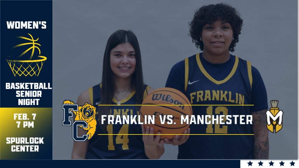 FCGrizAthletics's tweet photo. It's GAME DAY and Senior Night in the Spurlock Center for @FCGrizWBB team as they host Manchester later today.

The opening tip is set for 7 PM with our celebration of seniors CiCi Bailey, Kayla Bruner and Chelbie Anderson before the game.

Follow Live: https://t.co/2toAnvypFD https://t.co/IdeORQFO1Q