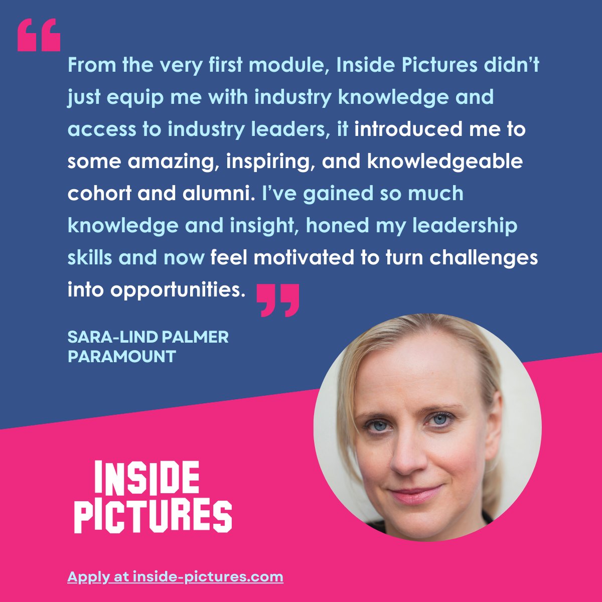 Apply inside-pictures.com, deadline 10th March.

#filmtraining