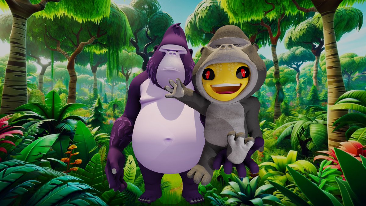 Presenting : <a href="/DegenApeAcademy/">Degenerate Ape Academy</a> Official 3D Ape model, with his lil buddy DAA Onsie Gizmos 👾

We're super proud to be the 1st game to premiere the official DAA Ape 3D model... let's go, to Gizmos Universe moon. Coming very soon to the Tutorial 🥳