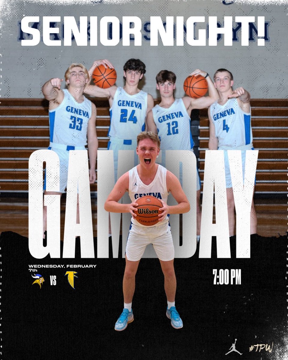 Geneva High School Boys Basketball (@ghs_bbasketball) on Twitter photo Hope to see everyone for senior night. #TPW #Vikings <a href="/GHS_ILathletics/">Geneva HS Athletics</a> <a href="/Geneva304/">Geneva CUSD 304</a> <a href="/GFBBP/">Vikings Basketball</a> <a href="/GHSportsBooster/">GHS Sports Boosters</a> Hope to see everyone for senior night. #TPW #Vikings <a href="/GHS_ILathletics/">Geneva HS Athletics</a> <a href="/Geneva304/">Geneva CUSD 304</a> <a href="/GFBBP/">Vikings Basketball</a> <a href="/GHSportsBooster/">GHS Sports Boosters</a>