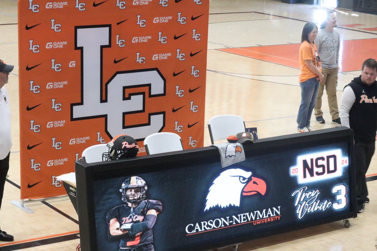 News-Herald Sports (@newsheraldsport) on Twitter photo Big day for Lenoir City’s Trey Wilhite (<a href="/TreyWilhite2/">Trey Wilhite</a>) as he gets ready to commit to Carson-Newman here in a few minutes.
<a href="/cnfootball/">Carson-Newman Football</a> <a href="/LenoirCityFB_/">Lenoir City Football</a> Big day for Lenoir City’s Trey Wilhite (<a href="/TreyWilhite2/">Trey Wilhite</a>) as he gets ready to commit to Carson-Newman here in a few minutes.
<a href="/cnfootball/">Carson-Newman Football</a> <a href="/LenoirCityFB_/">Lenoir City Football</a>