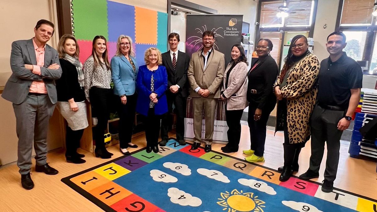 This morning we held a joint press conference with @TheECF1935 at ABC 24hr Childcare, located at 1325 State St., to announce the formal launch of the JES’s ‘Early Childcare Investment Policy Initiative’ supported by a ‘Helping Today’ grant from the ECF!