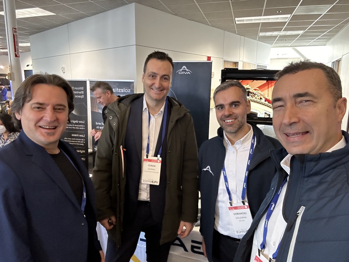 Join the <a href="/Avio_Group/">Avio</a> and <a href="/SAB_LS_Official/">SAB Launch Services</a> team today and tomorrow at the Smallsat Show, #siliconvalley, booth #50.

We are presenting our small satellite solutions and opportunities on #VEGA C.

#SMALLSATSHOW