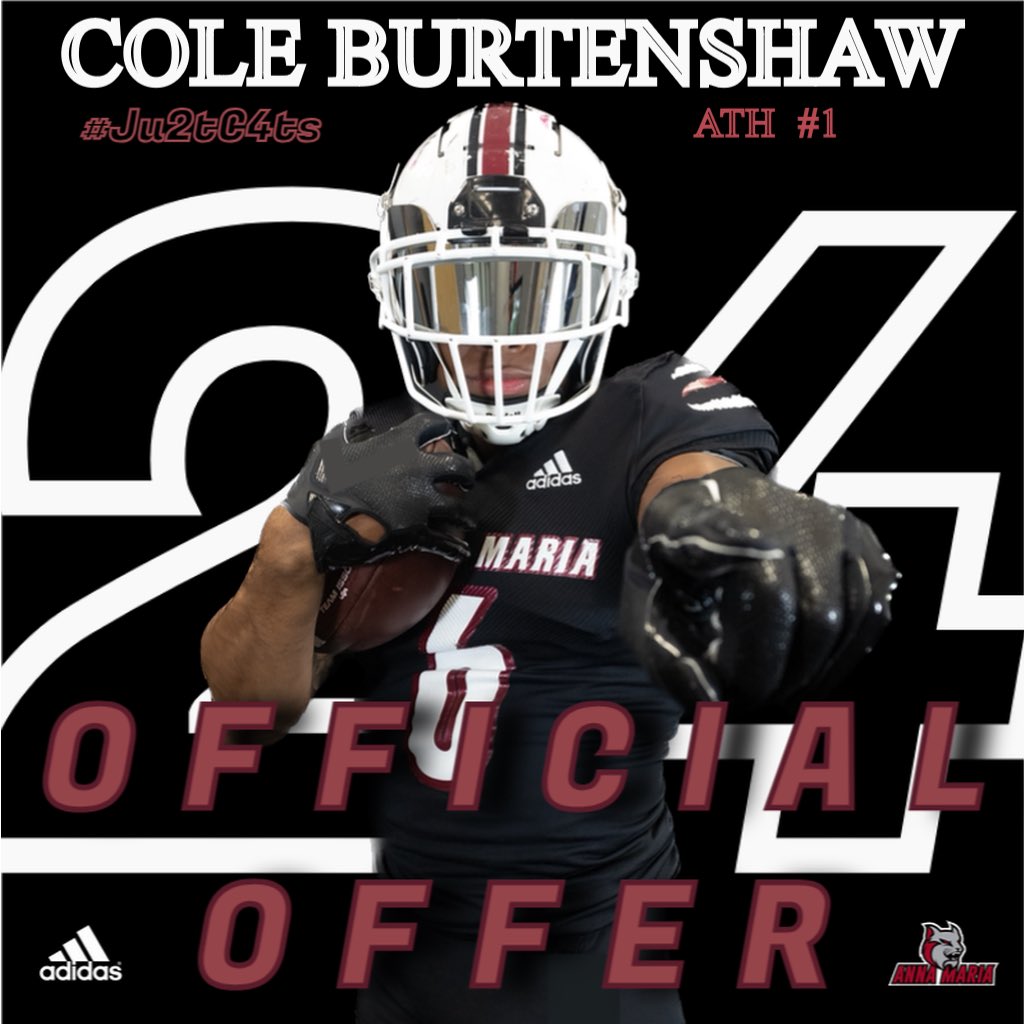 Cole Burtenshaw (@coleburtenshaw) on Twitter photo Blessed to receive an offer from <a href="/goAMCATS/">Anna Maria College Athletics</a>! Thank you <a href="/CoatesCoach/">Brian Coates</a> for this great opportunity!!
<a href="/coachsorensen23/">BJ Sorensen</a> <a href="/mdhsfootball/">mdvandalfootball</a> <a href="/PrepRedzoneID/">Prep Redzone Idaho</a> <a href="/One11Recruiting/">One11 Recruiting</a>
<a href="/ExpoRecruits/">Expo Recruits</a> <a href="/IdahoRecruitHub/">Idaho Recruit Hub</a> Blessed to receive an offer from <a href="/goAMCATS/">Anna Maria College Athletics</a>! Thank you <a href="/CoatesCoach/">Brian Coates</a> for this great opportunity!!
<a href="/coachsorensen23/">BJ Sorensen</a> <a href="/mdhsfootball/">mdvandalfootball</a> <a href="/PrepRedzoneID/">Prep Redzone Idaho</a> <a href="/One11Recruiting/">One11 Recruiting</a>
<a href="/ExpoRecruits/">Expo Recruits</a> <a href="/IdahoRecruitHub/">Idaho Recruit Hub</a>