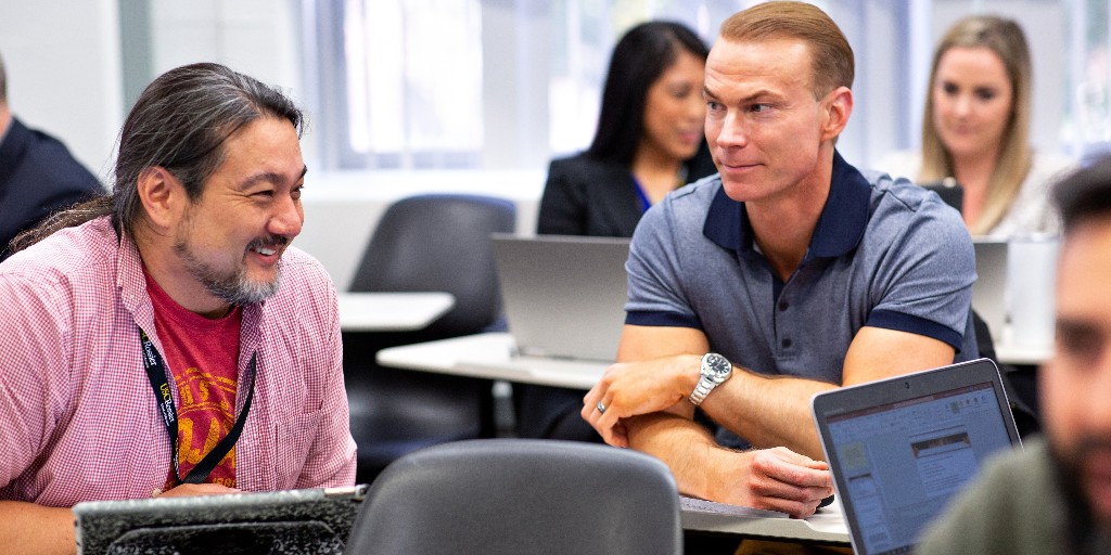 Doctor of Education in Organizational Change and Leadership degree holders benefit from the opportunity to pursue a wide range of career paths — have you considered that you're prepared to be successful in more than one industry? bit.ly/3tClMlh