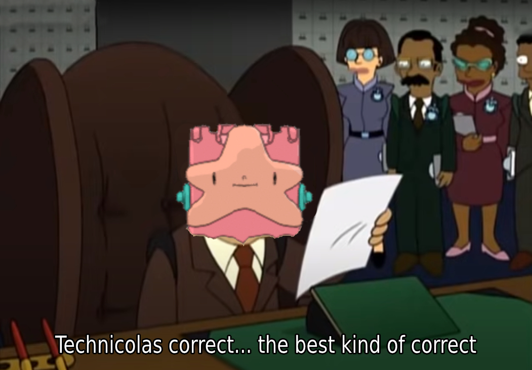 Being correct in Radlandia, but on a technicality╰(*°▽°*)╯