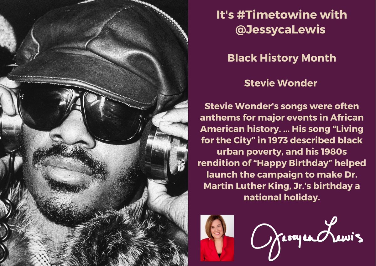 It's #Timetowine with @JessycaLewis Stevie Wonder, born Stevland Hardaway Judkins, is a musical legend whose impact extends far beyond his remarkable talent as a singer, songwriter, and multi-instrumentalist.
