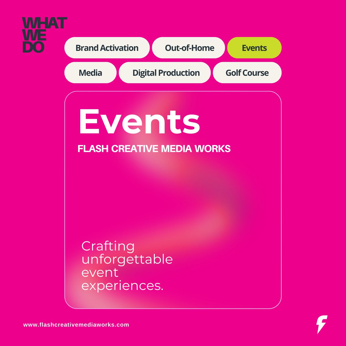 FlashCreativeMW's tweet photo. At Flash, we offer a full-service approach to events management. We handle every aspect, from planning and production design and fabrication to inviting guests and stakeholders, ensuring each event is a seamless and unforgettable experience crafted with precision and care. https://t.co/YvPOuY2E8e