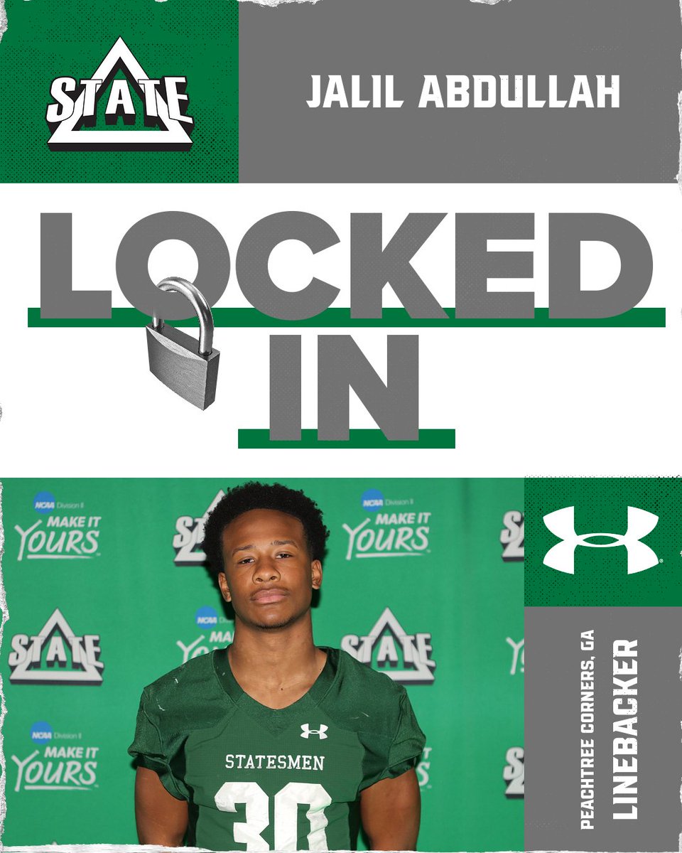 DeltaStateFB's tweet photo. 🏈 Welcome to Delta State, @JalilAbdullah_!
#WhereChampionsPlay https://t.co/5GuN07CWDg