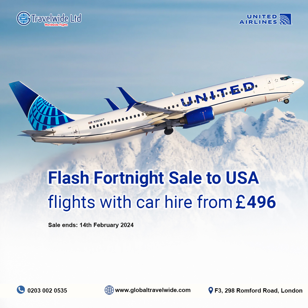 GlobalTravelW's tweet photo. 🌟Flash Fortnight Sale to the USA - Unbeatable Deals Await You! ✈️
🔗Contact Info:
Call Us: 02030020535
Email: sales@globaltravelwide.com
Website: https://t.co/Cumbs5cUNP
WhatsApp: https://t.co/h9vRg6JayS

#FlashFortnightSale #TravelUSA #GlobalTravelWide #AdventureAwait #Limited https://t.co/51dlreuEW7