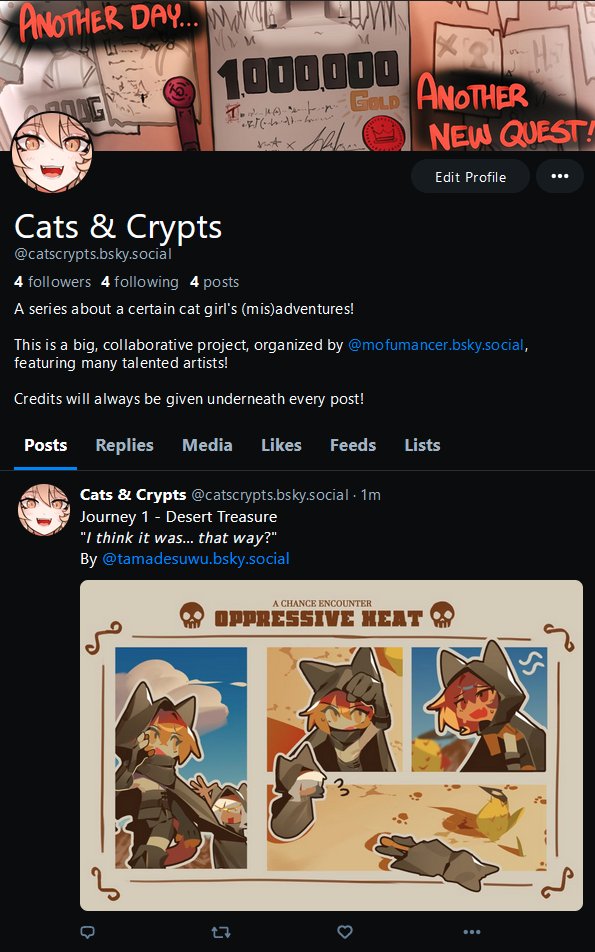 We'll  be posting these on that other site as well from now on. Make sure to follow us there too!👀