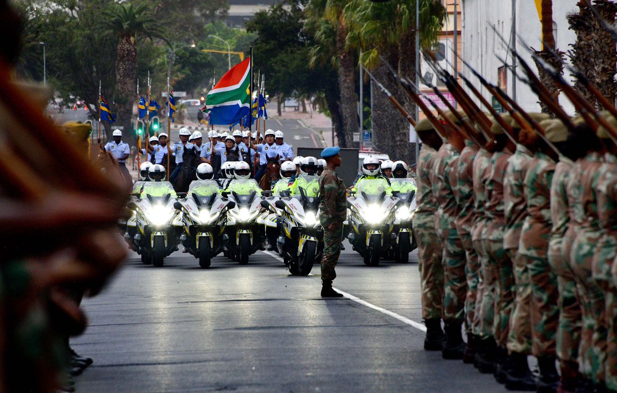 SANDF_ZA's tweet photo. The #SANDF is currently preparing for the State of the Nation Address which will take place on 08 February 2024 At 19:00 in Cape Town.

#SONA2024 https://t.co/lUf3PRlhZJ