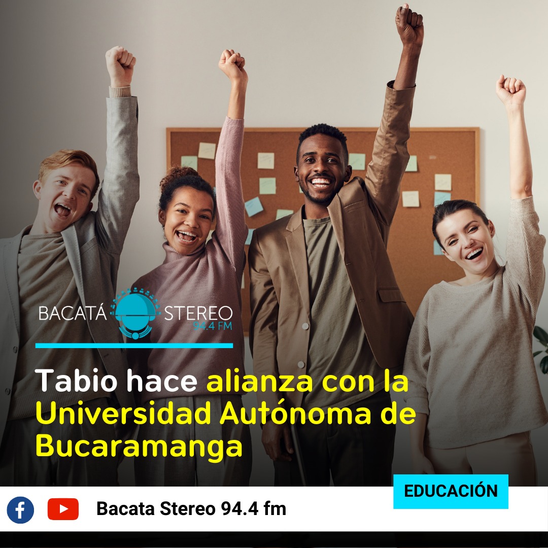 BacataStereoFM's tweet photo. #Cundinamarca
#Educación
📘Tabio hace alianza con la Universidad Autónoma de Bucaramanga 
Más información:
https://t.co/qNcMknSSxC https://t.co/RbJDflMtbV