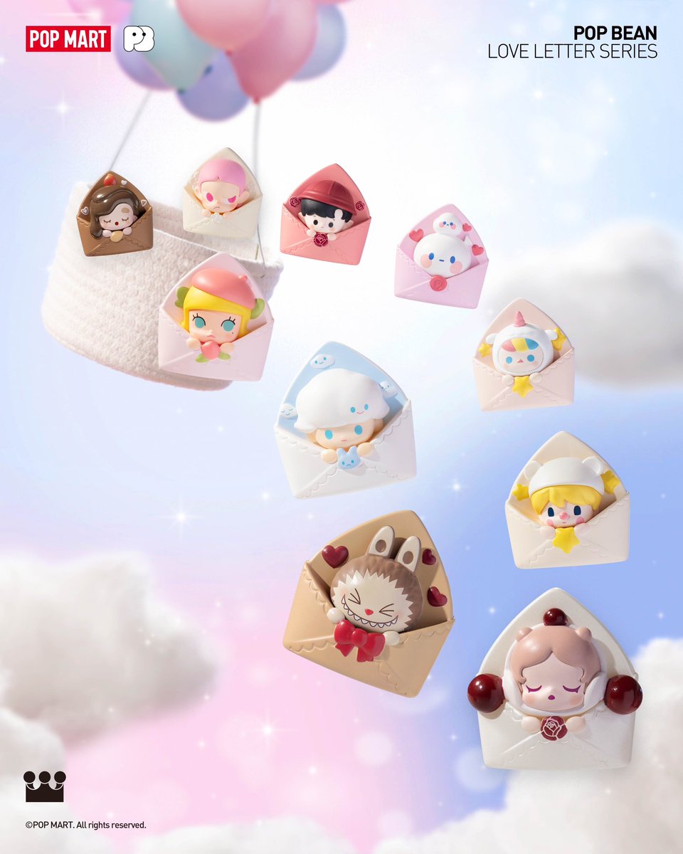popmart_us's tweet photo. POP BEAN LOVE LETTER SERIES

Give someone the precious gift of love, perhaps accompanied by a heartfelt handwritten letter!

✅ Available 02/08

#popmart #popmartus #popbeans https://t.co/uZmPhkdq11