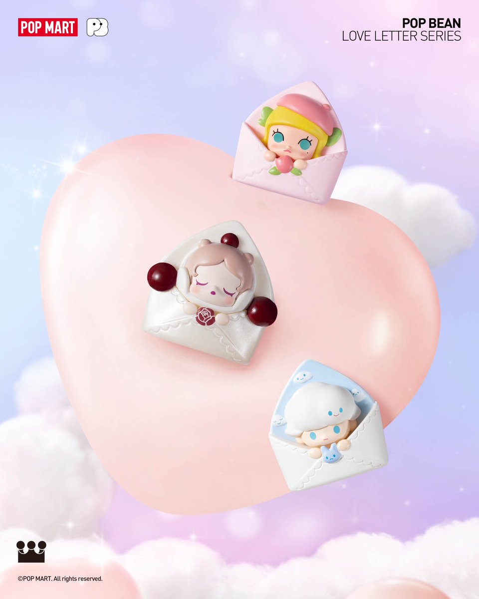 popmart_us's tweet photo. POP BEAN LOVE LETTER SERIES

Give someone the precious gift of love, perhaps accompanied by a heartfelt handwritten letter!

✅ Available 02/08

#popmart #popmartus #popbeans https://t.co/uZmPhkdq11