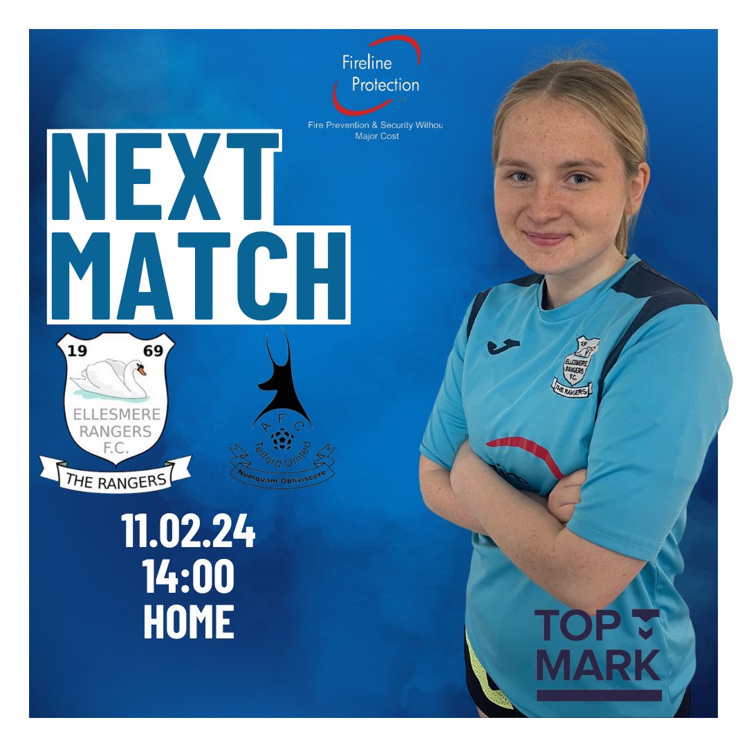 🔵NEXT MATCH🔵

The ladies welcome Telford Women Reserves to Beech Grove, in the semi-final of the Shropshire league cup 

📆 Sunday 11th February 
⏰ 2pm KO
📍Beech Grove, Ellesmere 
🆚 AFC Telford Women's Reserves  
🏆 Shropshire FA League Cup