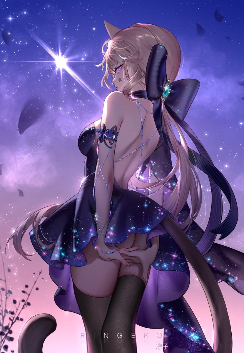 ringeko_tan's tweet photo. Today is my birthday! And the best gift for an artist is a repost of his art! Thank you for being with me 🩵 https://t.co/hIImelTLwH