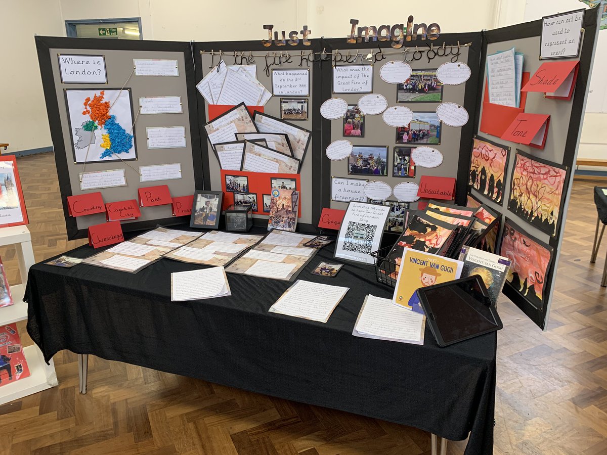 MrDaveBaker's tweet photo. Delighted to be able to visit @Callicroft @olympustrust for their Reception to Year 4 exhibition of recent curriculum themes covered. Sorry to miss seeing @JKeohaneEDU! Looking forward to seeing Years 5&amp;6 on 21st February at the Trust exhibition @mbkprimary. https://t.co/YhhOL9SOLd