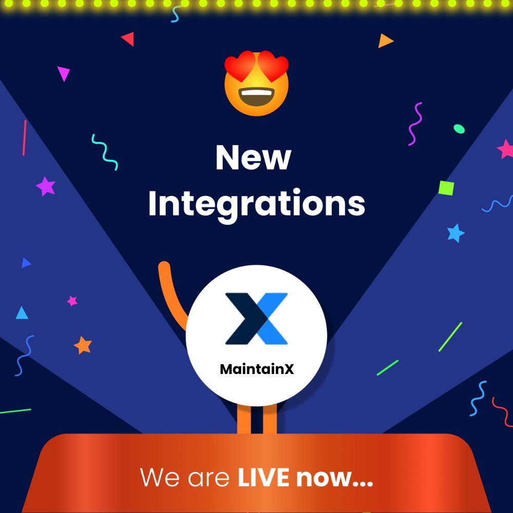 Now integrate @maintainx with 1100+ apps with just one click using Integrately! Spend less time on repetitive tasks and more on things that matter most to you. Choose from over 1710 ready automations and get started - integrately.com/integrations/m… #1ClickIntegrations #NoCode