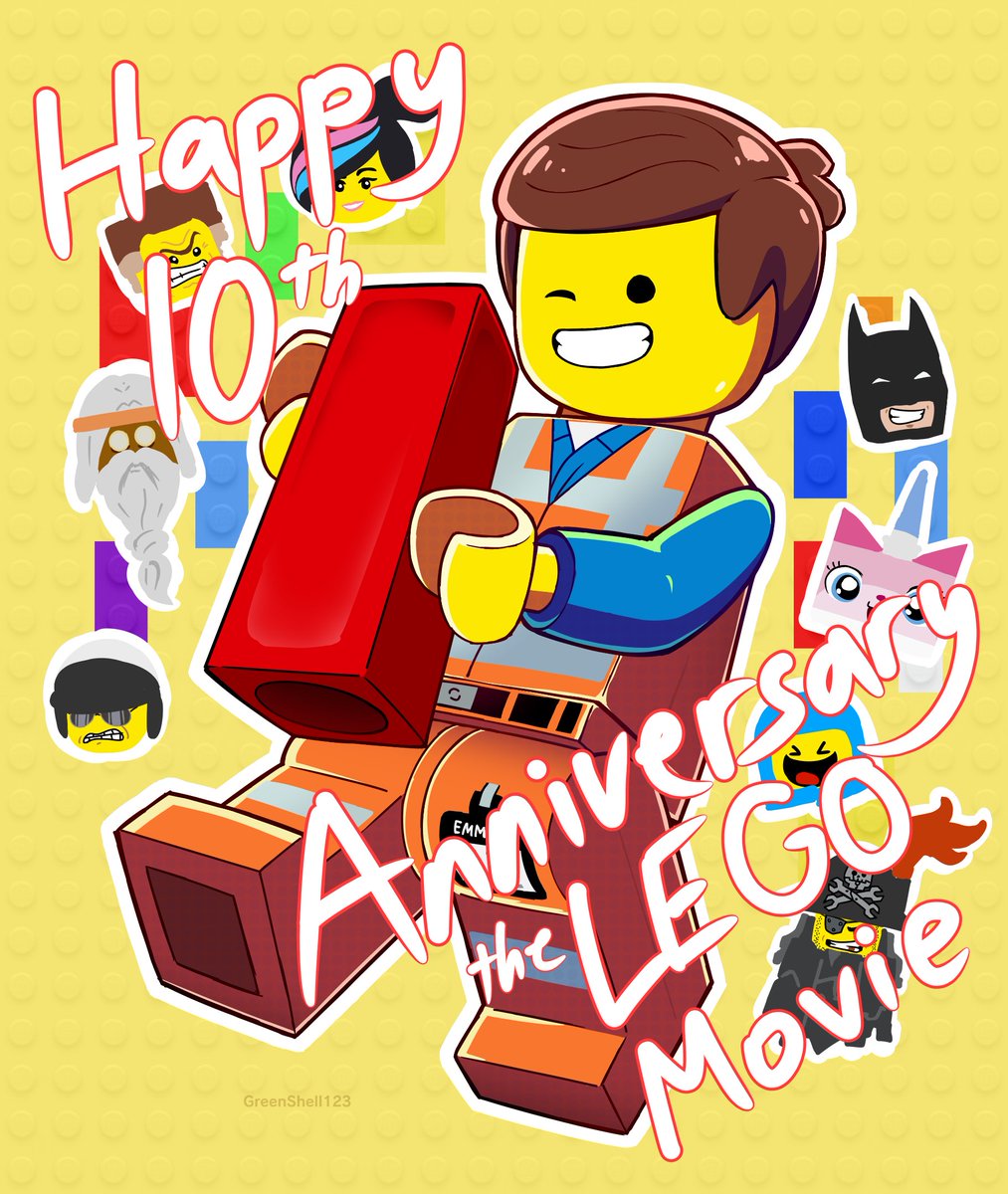 Happy 10th Anniversary to The LEGO Movie!! #TheLegoMovie