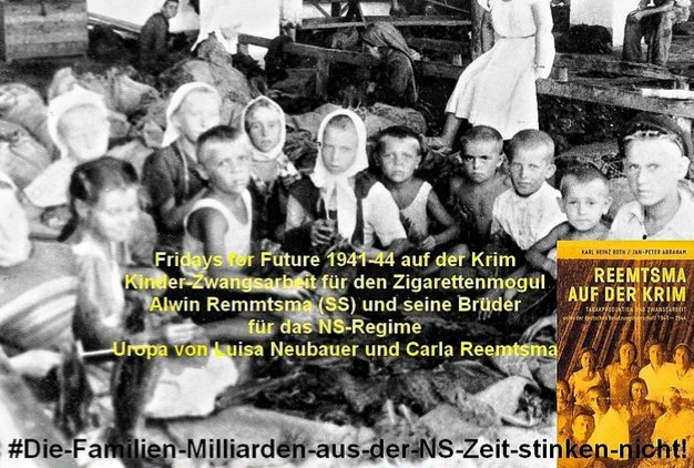 RobertJLorenz's tweet photo. @Zora_im_Exil Die muss keinen einzigen Tag in ihrem ganzen Leben arbeiten. Dafür hat Uropa Reemtsma gesorgt ... Aber vielleicht rührt daher auch ihr großer Enthusiasmus die Krim wieder zurückzuerobern ? ) ... Man weiß es nicht ) #Scholz #Baerbock #MiRo_SPD #Lanz #Fuecks #Tagethemen #ZDFheute https://t.co/JiR77ydFEe