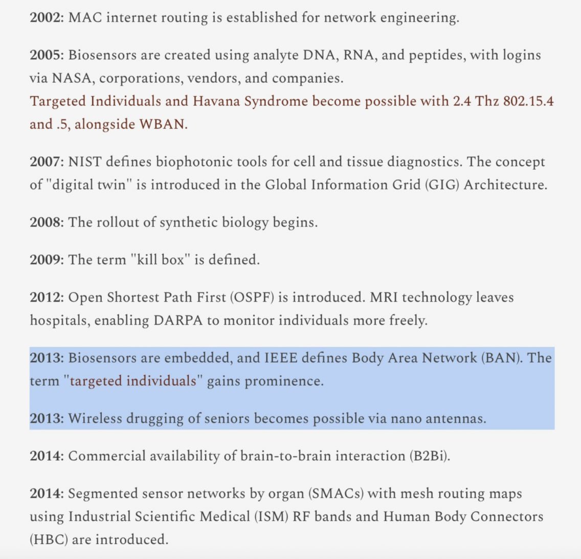 CorinneNokel's tweet photo. #SabrinaWallace The true Timeline of Biodigital Convergence
Wireless tissue engineering & BodyToMachineInterface over the #WBAN 802.15.6 network
#IEEE
#MAC
#CyberPhysicalBackbone
#WirelessBodyAreaNetwork
#MedicalBodyAreaNetwork
#MBAN #5G
#RemoteDrugging
https://t.co/UikSdCDKZ5 https://t.co/lQBS8PjDbO