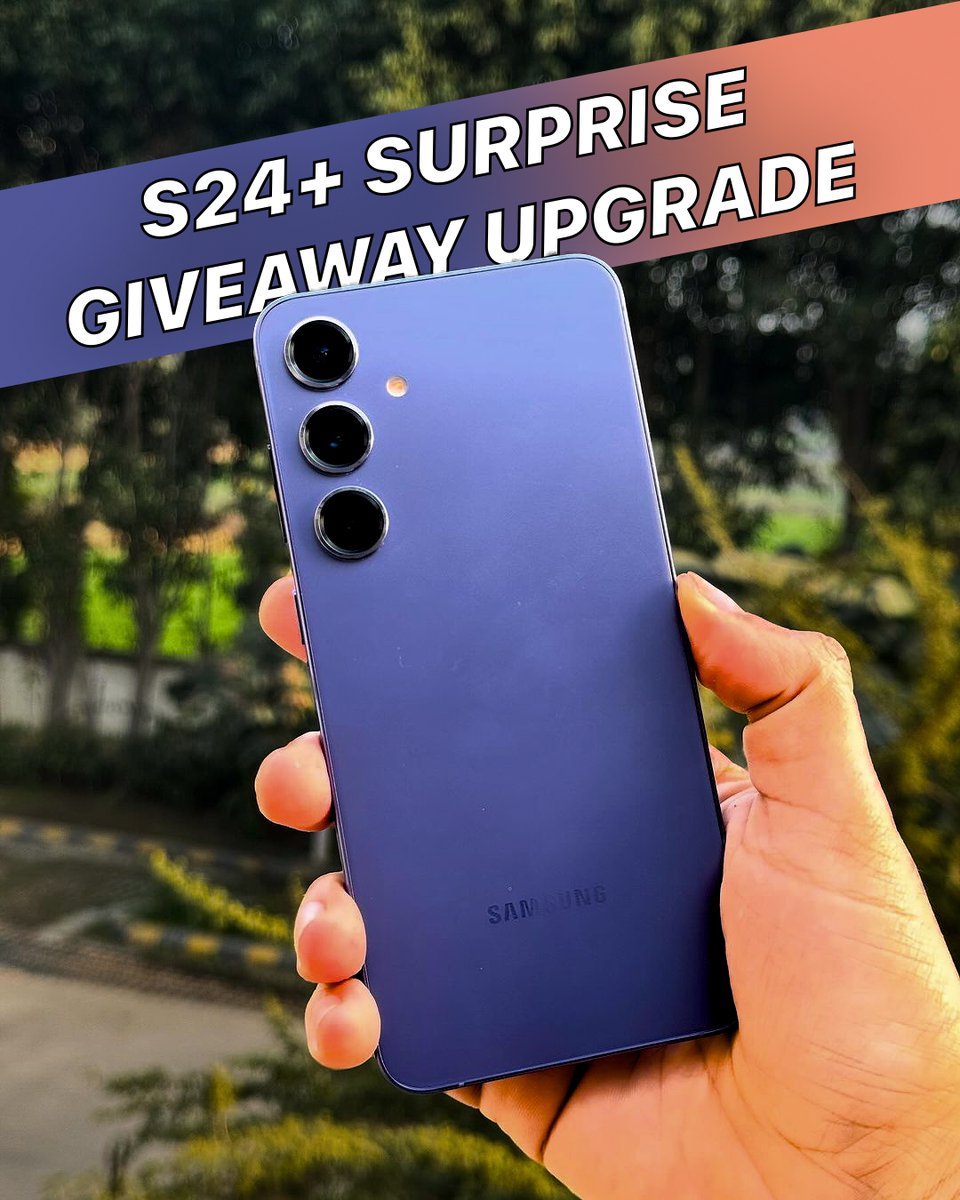 stufflistings's tweet photo. So, since the response is so awesome, I'm upgrading the giveaway for the #stufflistingsarmy from a #GalaxyS24 giveaway to a #GalaxyS24 Plus giveaway 😉 https://t.co/35Zfa3wcxY