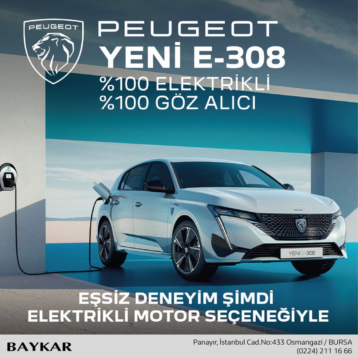 Peugeot Yetkili Bayii 
☎️(0224)211 16 66
.
.
#peugeot #peugeotyetkilisatıcı #peugeotbayii #peugeotbursa #baykar #baykarpeugeot #baykarotomotiv #bursabaykar #peugeyetkiliservisi #baykarservis #Peugeot3008