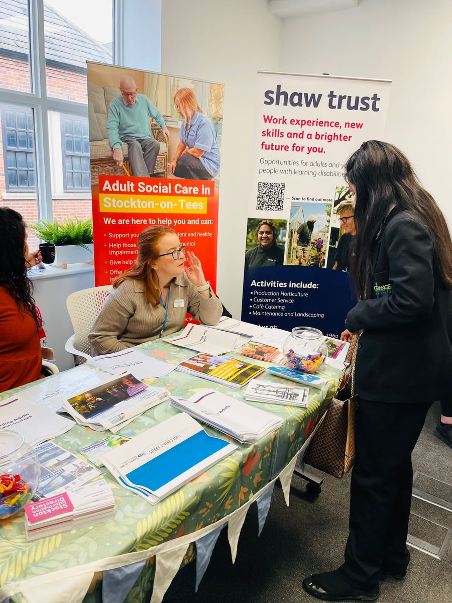 Grangefield's tweet image. Thank you to @stocktoncouncil for inviting our Year 10 students to last week’s ‘Preparing for adulthood’ event 👥

Our students enjoyed engaging with a range of post-16 providers and local employers 🤝

#LocalLinks #Post16
