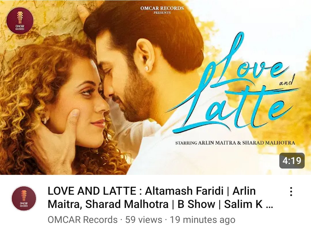 SmritiG62895209's tweet photo. Fall in love with #LoveandLatte ♥️
https://t.co/rhqfUas7gk
#SharadMalhotra https://t.co/Y7RNnwxIUz