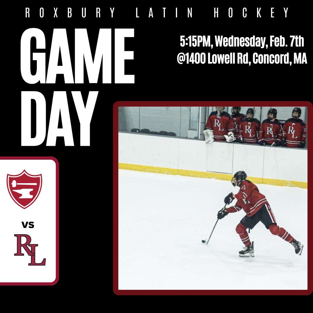 🚨GAME DAY🚨

🏟️ Pratt Rink
⏰ 5:15PM
🆚 Middlesex