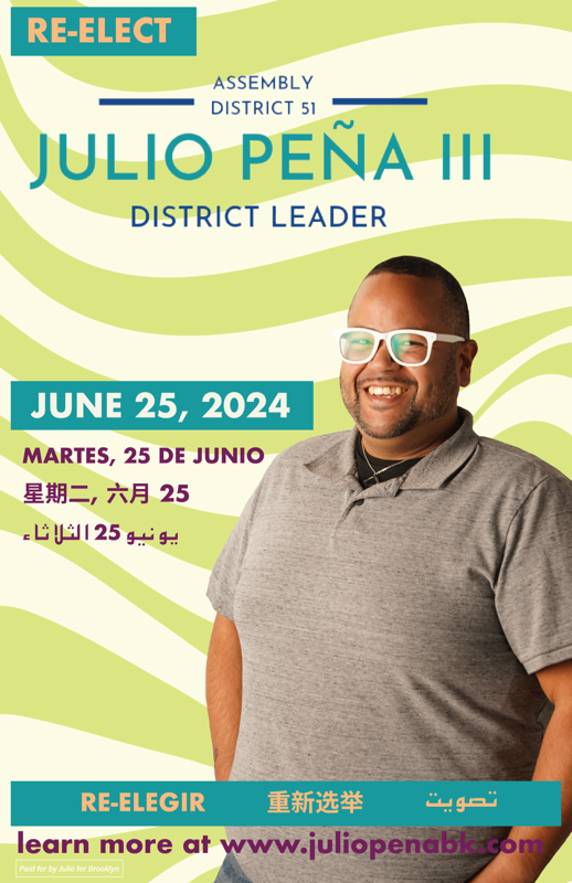 I am so excited to announce I am running for re-election as your District Leader &amp; State Committee member!
This past term, we accomplished so much together; from our first community baby shower to continuing our voter informational &amp; registration events.