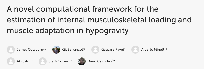 Dario Cazzola (@darione581) on Twitter photo How much MSK load will we be experiencing when moving on the Moon or on Mars? How much force is needed to avoid muscle maladaptations? <a href="/james_cowburn/">James Cowburn</a> can estimate it through a computational framework: frontiersin.org/journals/physi…. Thanks <a href="/esa/">European Space Agency</a> and <a href="/CAMERA_Bath/">CAMERA</a> for the support. #space How much MSK load will we be experiencing when moving on the Moon or on Mars? How much force is needed to avoid muscle maladaptations? <a href="/james_cowburn/">James Cowburn</a> can estimate it through a computational framework: frontiersin.org/journals/physi…. Thanks <a href="/esa/">European Space Agency</a> and <a href="/CAMERA_Bath/">CAMERA</a> for the support. #space
