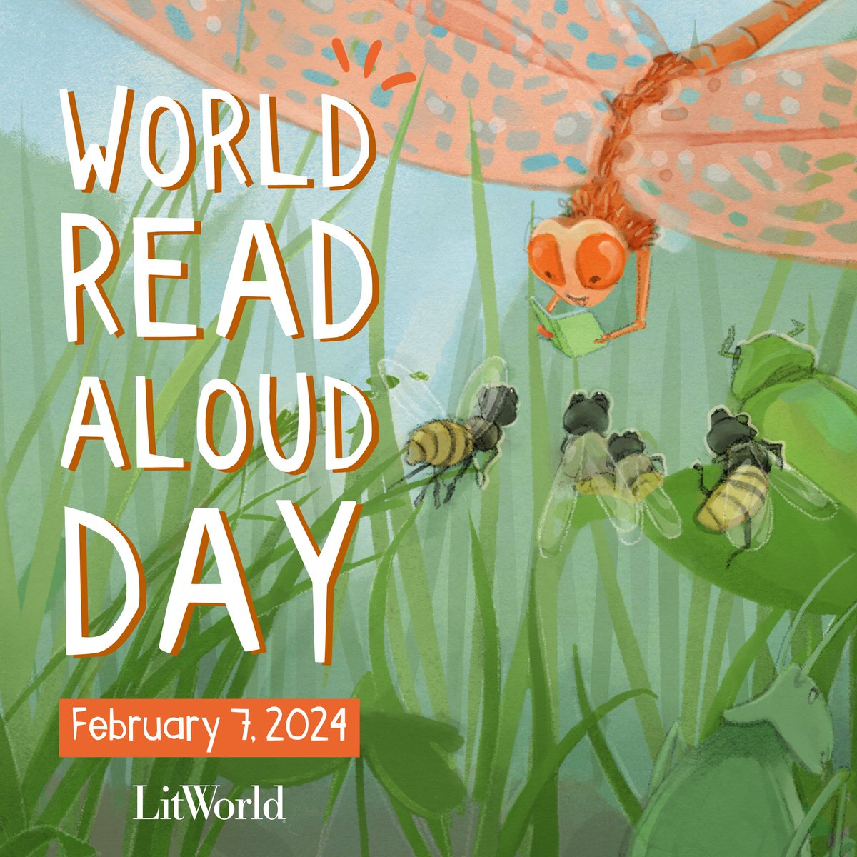 The big day is finally here! Today is the 15th annual #WorldReadAloudDay, and millions of people from around the globe are joining together to celebrate the power and joy of reading aloud. 🎉 Head over to our #WRAD Activity Hub for more: litworld.org/wrad