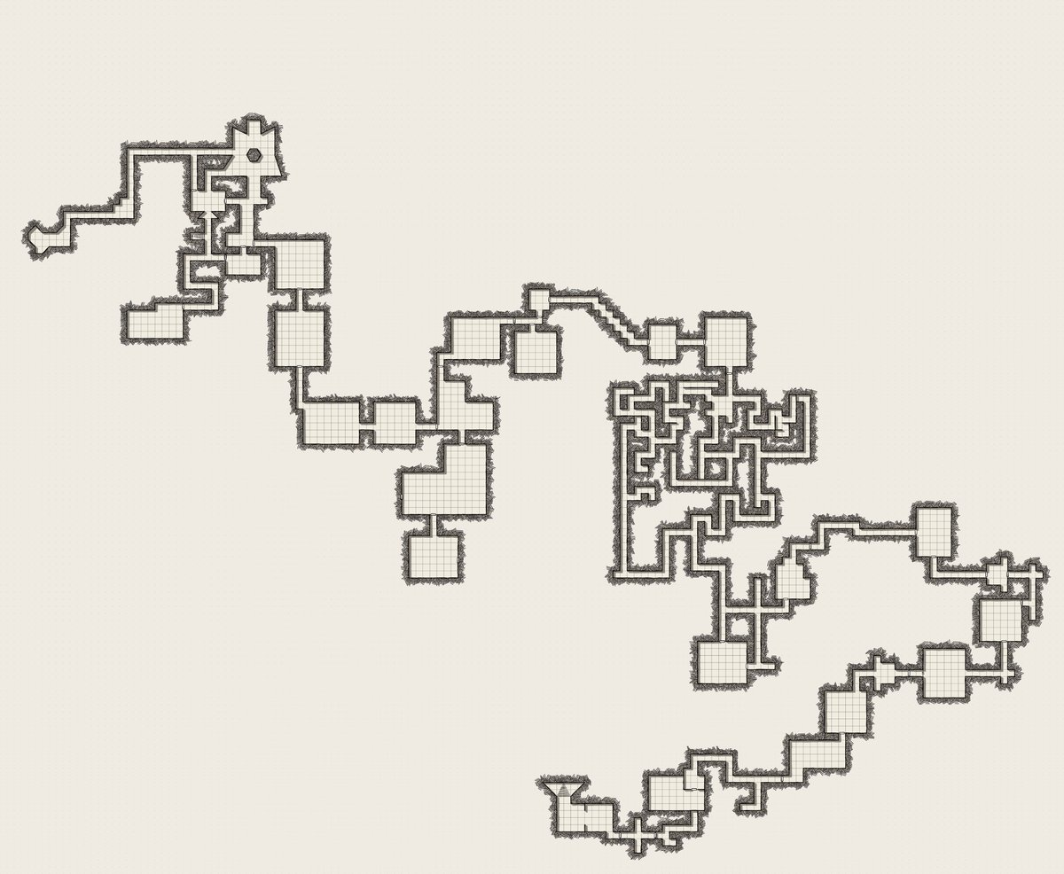 EstrelaGustavo's tweet image. Ainda não é a sala de hoje, mas esqueci de mostrar como ficou o andar 1 do #Dungeon24
Aproveitando, queria mostrar o andar intermediário entre o 1 e o 2, que eu decidi fazer para não deixar o mês quebrado :3