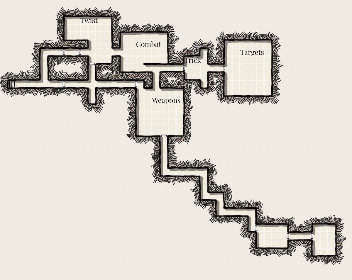 EstrelaGustavo's tweet image. Ainda não é a sala de hoje, mas esqueci de mostrar como ficou o andar 1 do #Dungeon24
Aproveitando, queria mostrar o andar intermediário entre o 1 e o 2, que eu decidi fazer para não deixar o mês quebrado :3