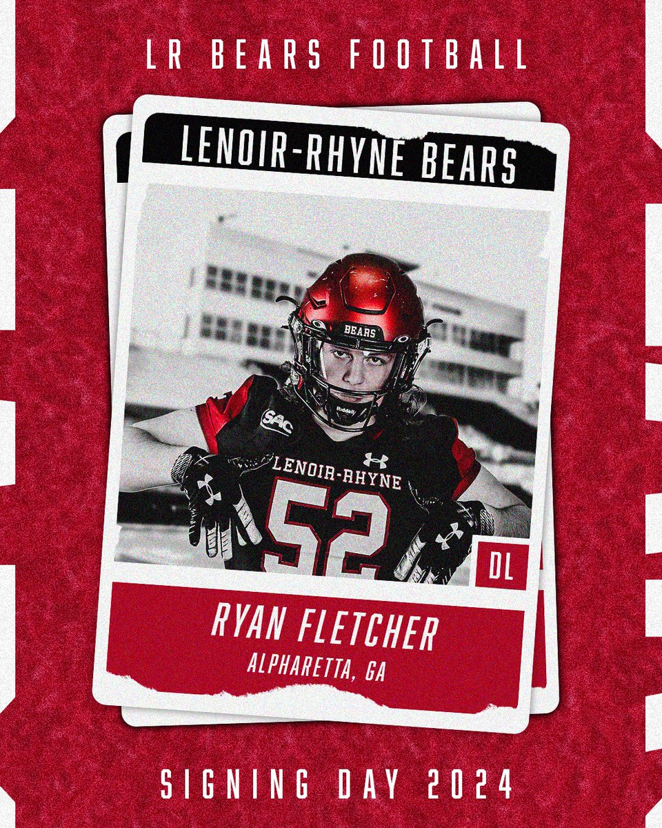 LRBearsFootball's tweet photo. Welcome Between the Bricks 🧱🐻🧱 @Rfletch05

#GOBEARS | #BetweentheBricks | #NationalSigningDay https://t.co/7CPEwY2wke