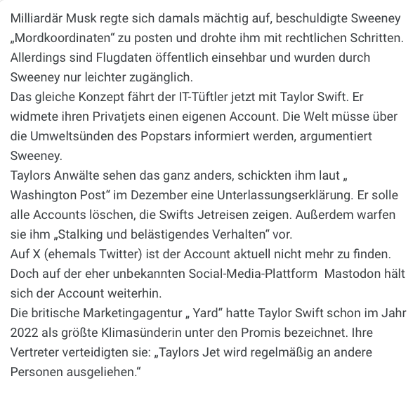 mikirede's tweet photo. Ein Flugzeug-Fan, IT-Profi #JackSweeney ist ins Visier von #TaylorSwift Anwälten geraten. Dabei geht es um #Umweltschutz wegen der #Abgase von Privatjets.
#TaylorSwiftsJets https://t.co/69Cju3qOtE