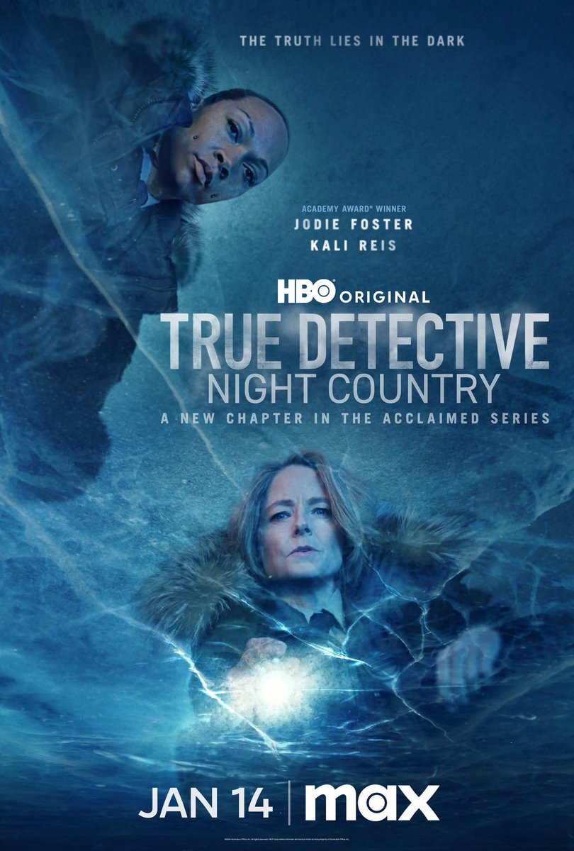 From the music to the eerie forever-night landscape, to the soulful performances, to the mysterious, yet poignant, plot, I’m mightily impressed with this season of TRUE DETECTIVE. #streamer #HBOMax #amwatching #NightCountry